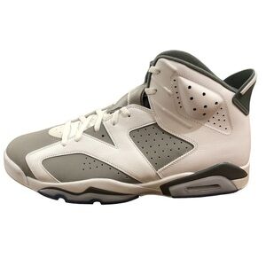 Nike Air Jordan 6 Retro Men’s Shoes Size 17 White Medium Cool Grey Sneakers NWOT